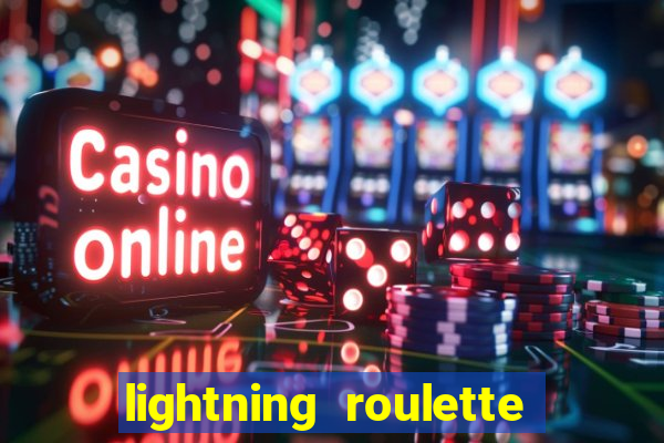 lightning roulette como jogar